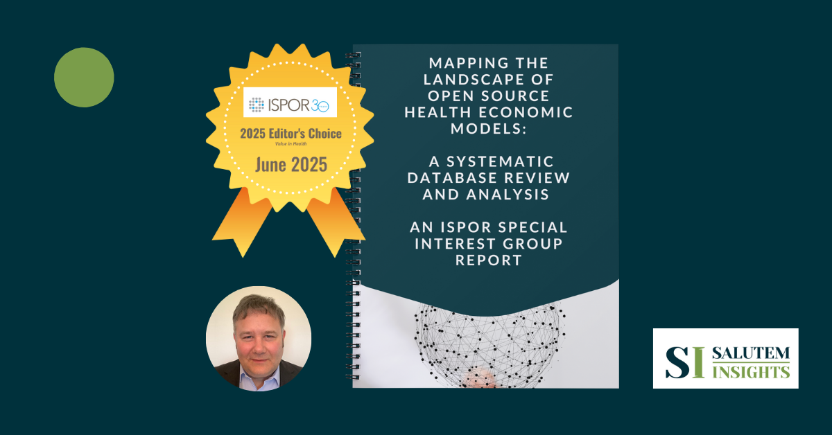 ISPOR Editor’s Choice: Open Source Health Economic Models
